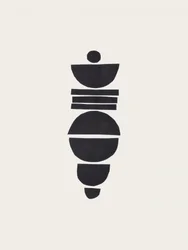 Stacked Geometric Forms