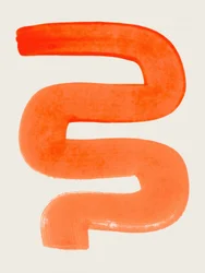 Vibrant Abstract Curve