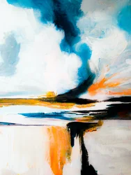 Vibrant Abstract Horizon