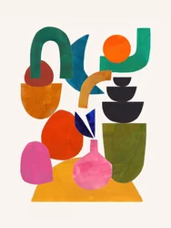 Vibrant Abstract Shapes