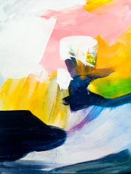 Vibrant Abstract Strokes