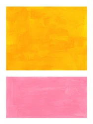 Vibrant Yellow Pink Strokes