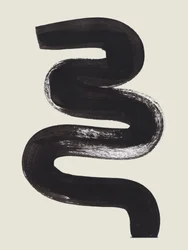 Wavy Black Stroke
