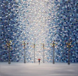 Red Umbrella Stroll
