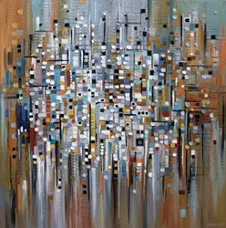 Vibrant Abstract City
