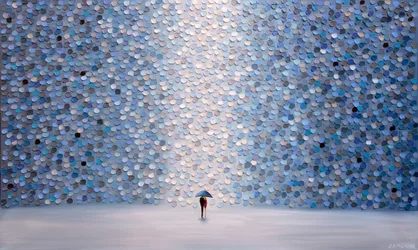 Walking Through Light