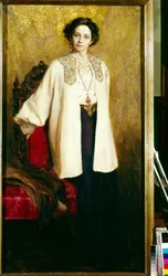 Portrait of the Actress Vera Komissarzhevskaya