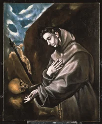 Saint Francis Standing in Meditation
