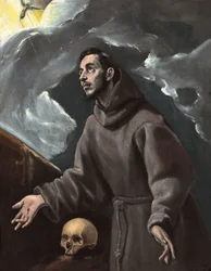 Saint Francis receiving the Stigmata