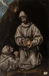 Saint Francis and Brother Leo Meditating on Death
