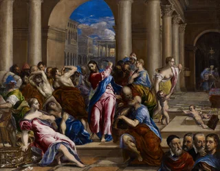 Christ Driving the Money-Changers from the Temple
