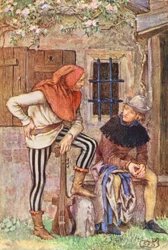 Illustration for The Gathering of Brother Hilarius by Michael Fairless