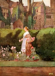 Illustration for the poem Cherry Ripe by Anon, from the book 