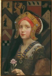 Head of a Tudor Girl