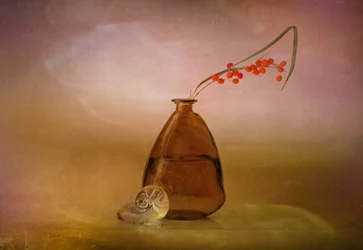 Autumn Berries Vase