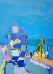 Abstract Ocean View