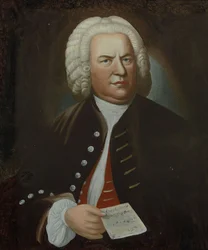Portrait of Johann Sebastian Bach, Mid of the 18th Century