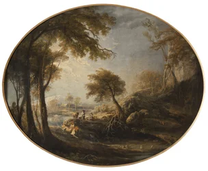 Landscape with Rustics and Cattle