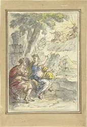 Clymene Tells Her Son Phaethon About His Father Apollo