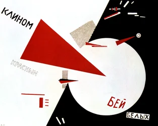 Beat the Whites with the Red Wedge, 1920