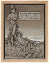 Illustration for Rubáiyát of Omar Khayyám: The Last Man
