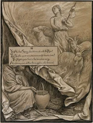 (Illustration for Rubáiyát of Omar Khayyám) Youth and Age