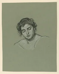 Head of Woman, ca. 1885