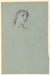 Study of a Girl, ca. 1885