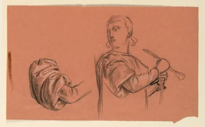 Figure Study (Detail), ca. 1885