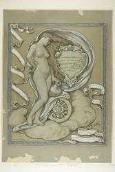 Figure Study for Rubaiyat of Omar Khayyam