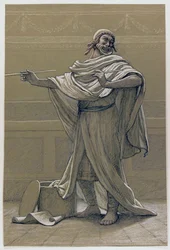 Greek Actor with Pipes