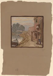 Old Man by a River