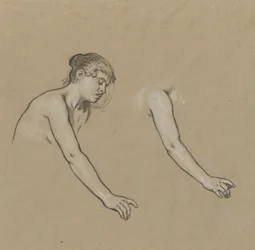 Studies for Figure of Winter