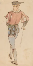 Study after Old Master, c. 1858