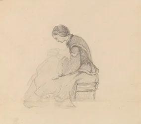 Study of a Girl Reading