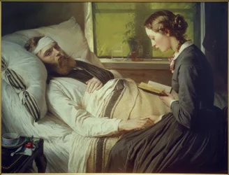 E. Jerichau-Baumann, The Wounded Soldier