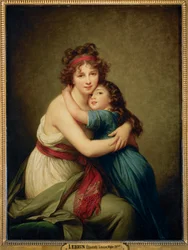 Madame Vigee-Le Brun and her daughter Julie