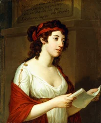 Portrait of a Lady as Sappho