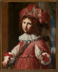 Portrait of five-year-old Vincenzo Ranuzzi as Cupid