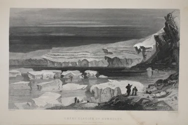 The Great Glacier of Humboldt, illustration from 