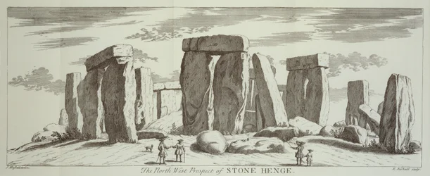 The North West Prospect of Stone Henge