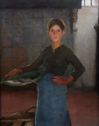 A Zandvoort Fishergirl, 1884