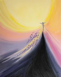 Christ comes from the heart of the Father and draws us back into the Divine embrace