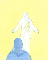 Christ gazed upon me with immense love and tenderness, as I expressed my contrition and love
