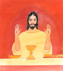 Christ showed me His once-for-all Sacrifice, when He was nailed to a Cross and died, because of sin