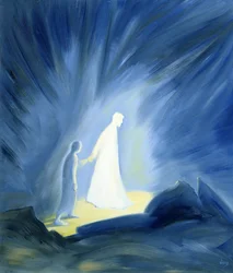 Even in the darkness of our sufferings Jesus comforts and guides us