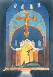 In Westminster Cathedral, and in every Catholic church, the Sacrifice of Calvary is re-presented for our salvation at the Mass