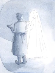 It seemed that we two women walked side by side, as I entrusted others to Her care