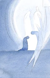 Jesus Came to My Soul with His Holy Mother at Holy Communion, Unseen, and My Angel Joined in the Praise of the Father