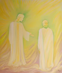 Jesus honours St Joseph His foster-father and asks us to admire his virtues and ask for his prayers